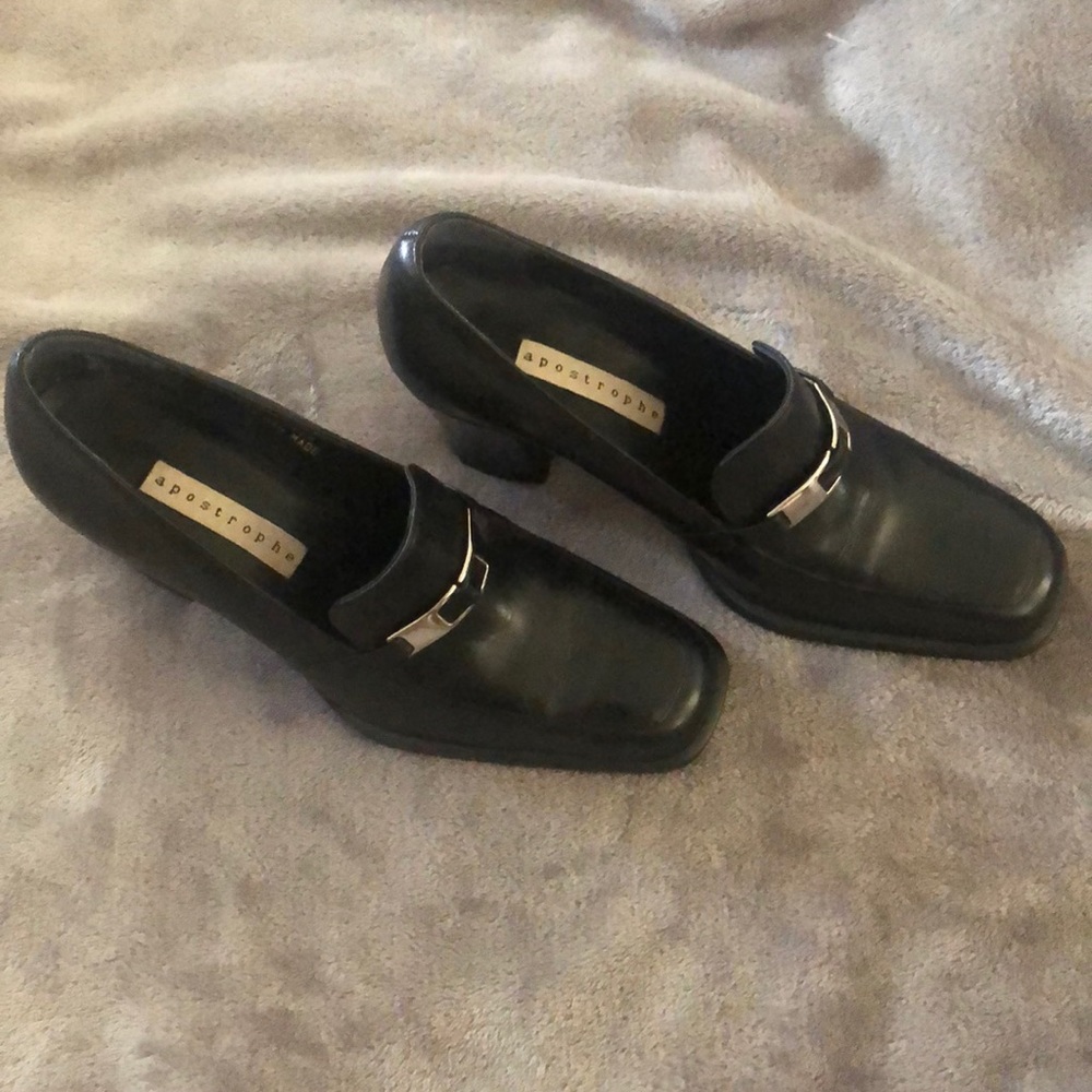 Black Apostrophe shoes